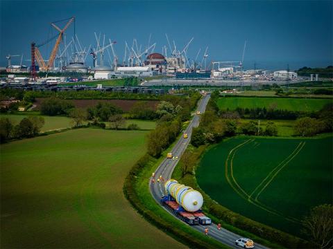 Hinkley Point C’s heaviest delivery