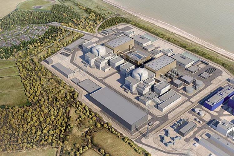 Aerial Sizewell C