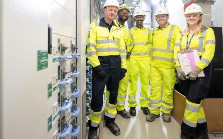 Completion of the first electrical system at Hinkley Point C